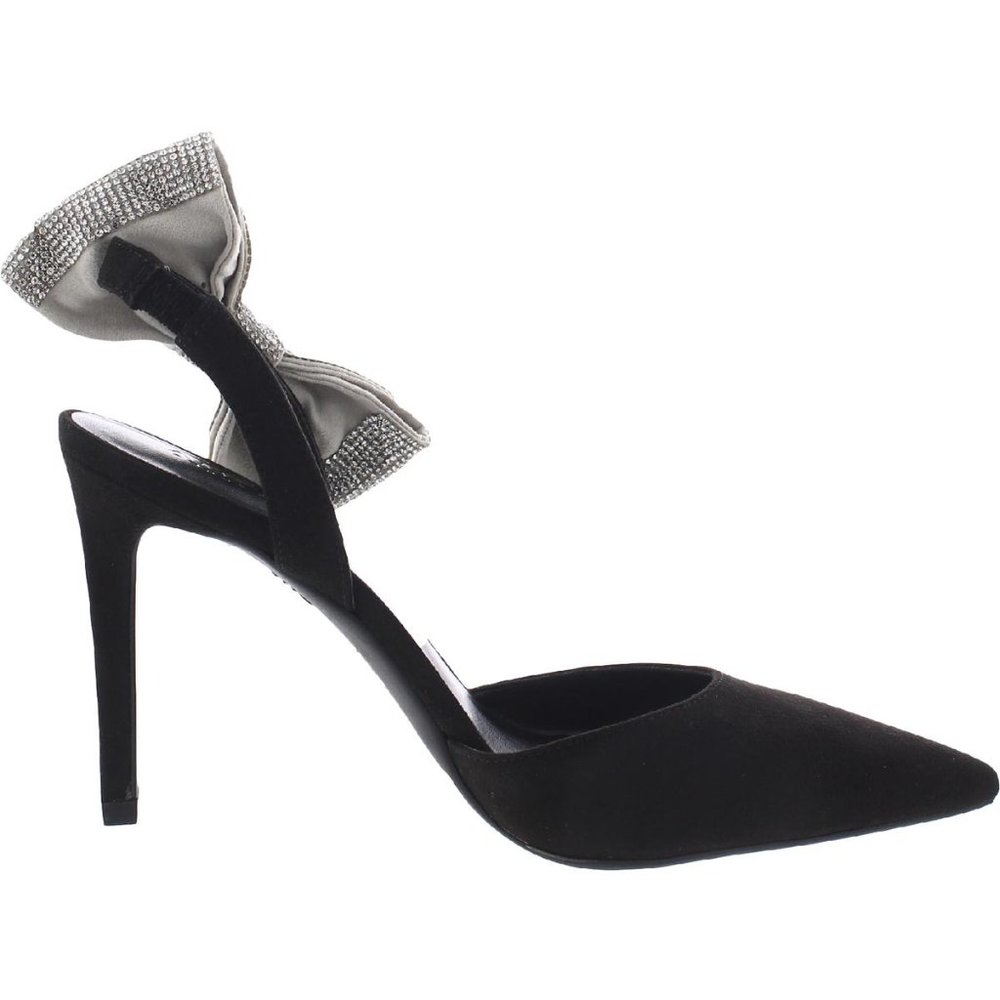 INC Womens pointy toe suede cystal bow heel/INC formal heels - Picture 3 of 3